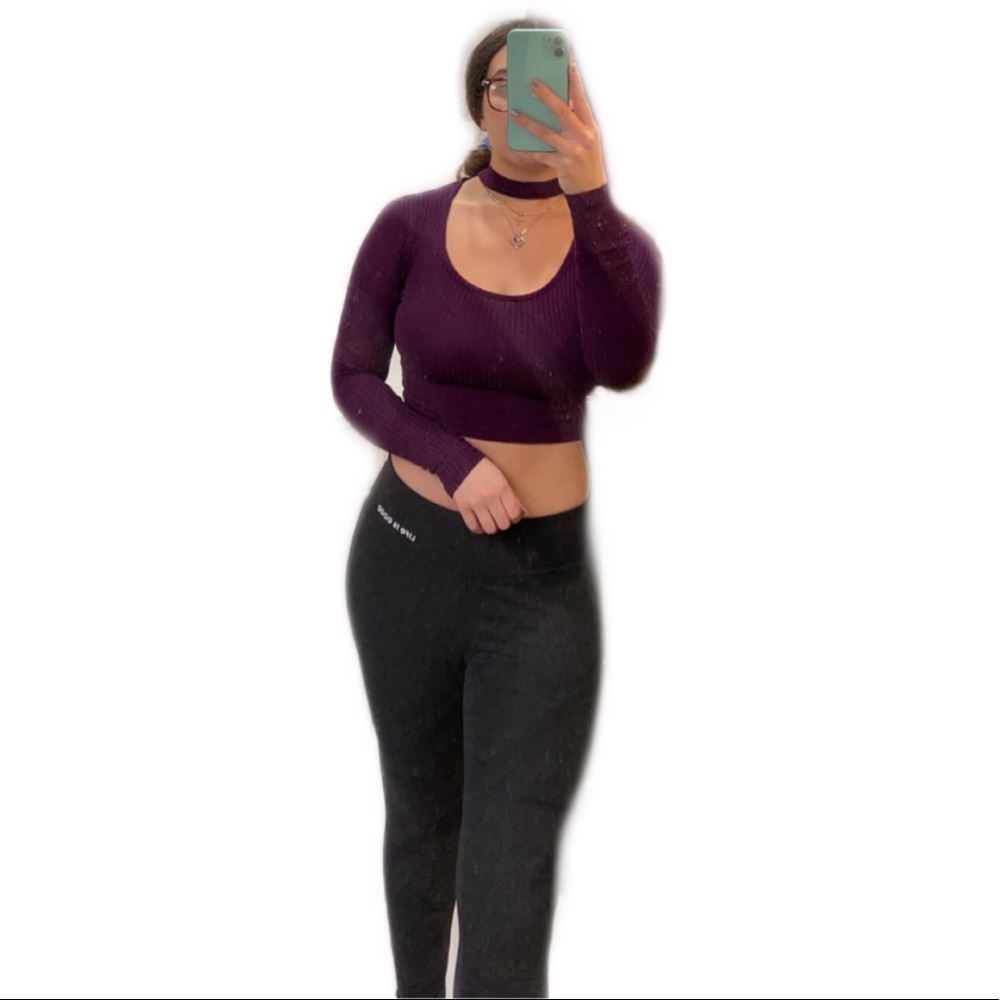 Forever 21 Cropped Long Sleeve